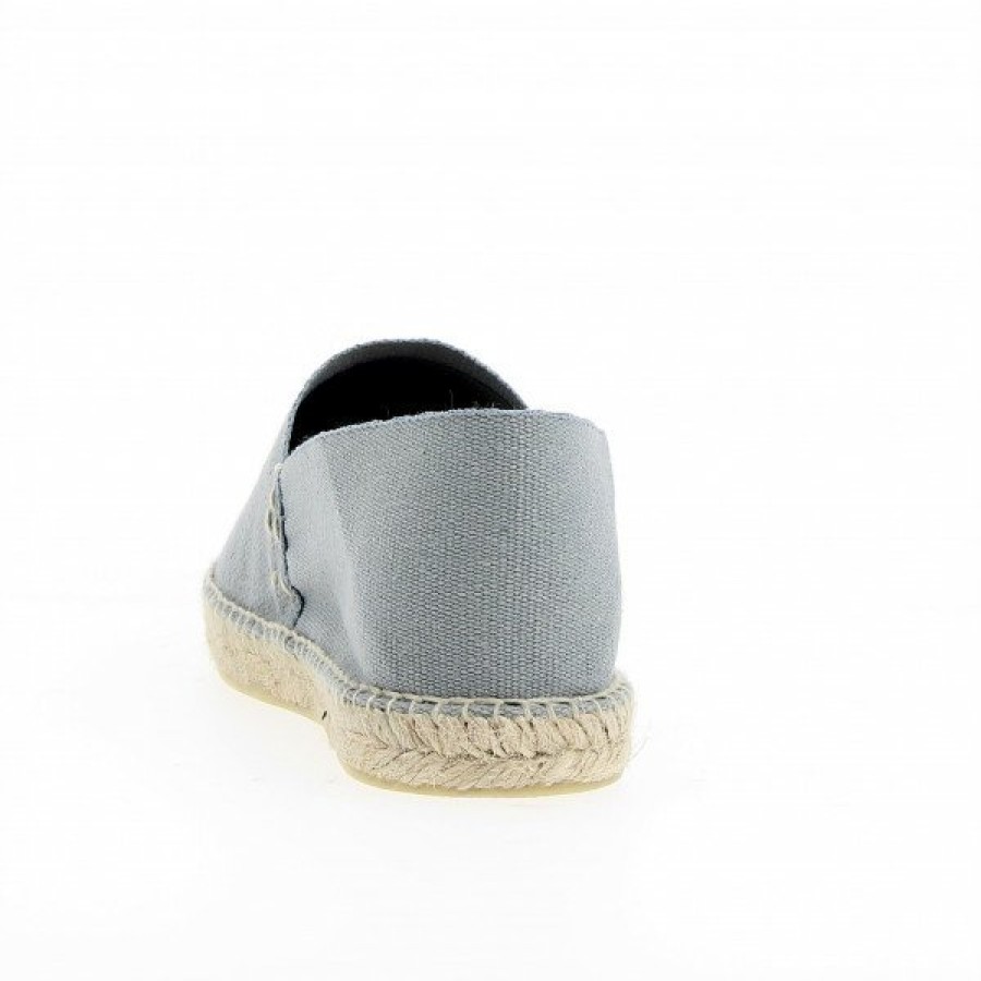 Espadrilles Maison de espadrille Cousu Main | Boucau 405 Gris