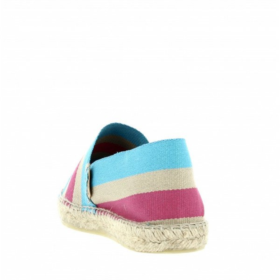 Espadrilles Maison de espadrille Cousu Main | Boucau 406 Willy Rose