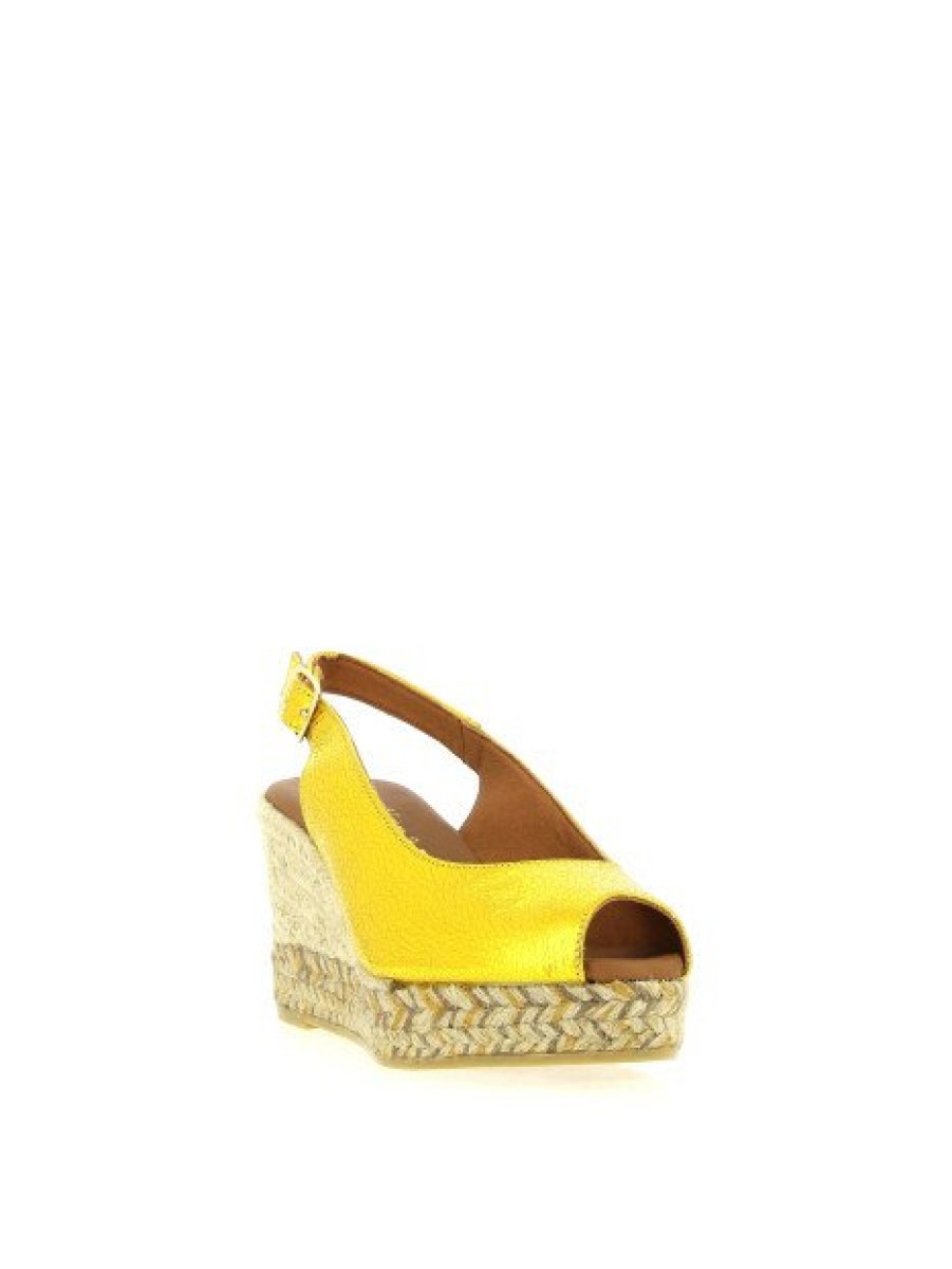 Espadrilles Maison de espadrille Femme | Inte23-875 Jaune