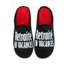 Pantoufles Maison de espadrille | Inth23-106 Noir