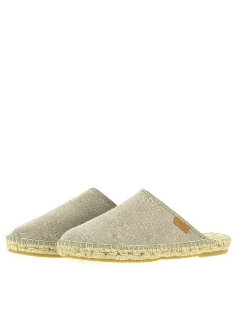 Espadrilles Maison de espadrille Femme | Inte-416Lona Taupe Ecru