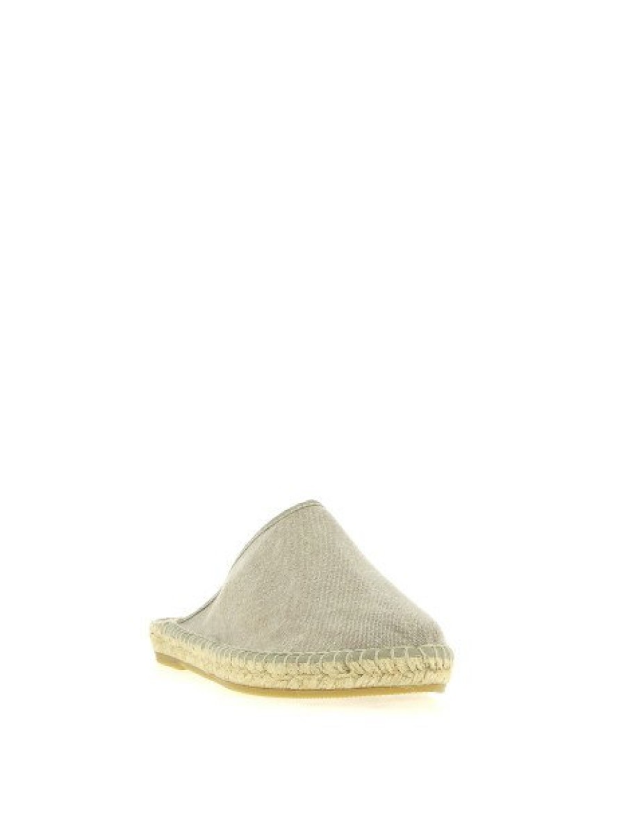 Espadrilles Maison de espadrille Femme | Inte-416Lona Taupe Ecru