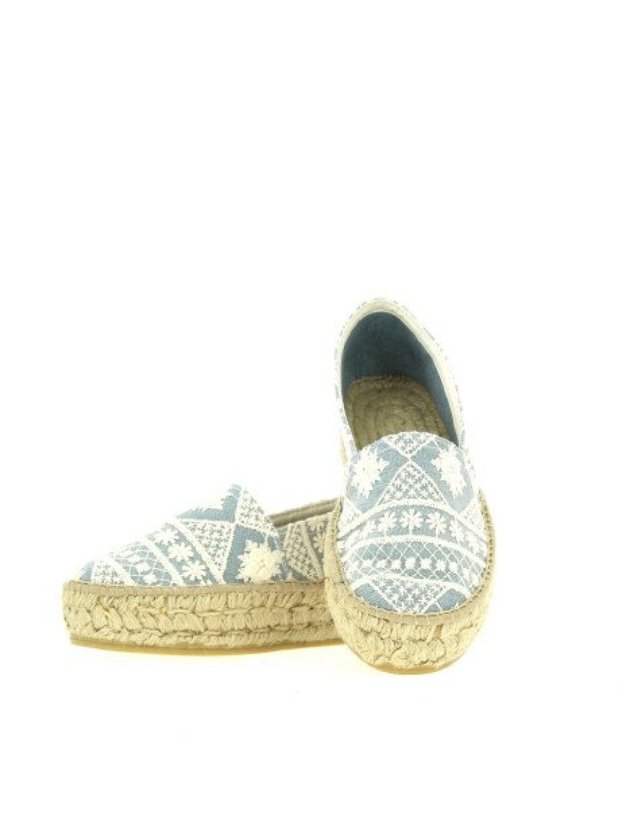 Espadrilles Maison de espadrille Femme | Inte23-485Adala Bleu