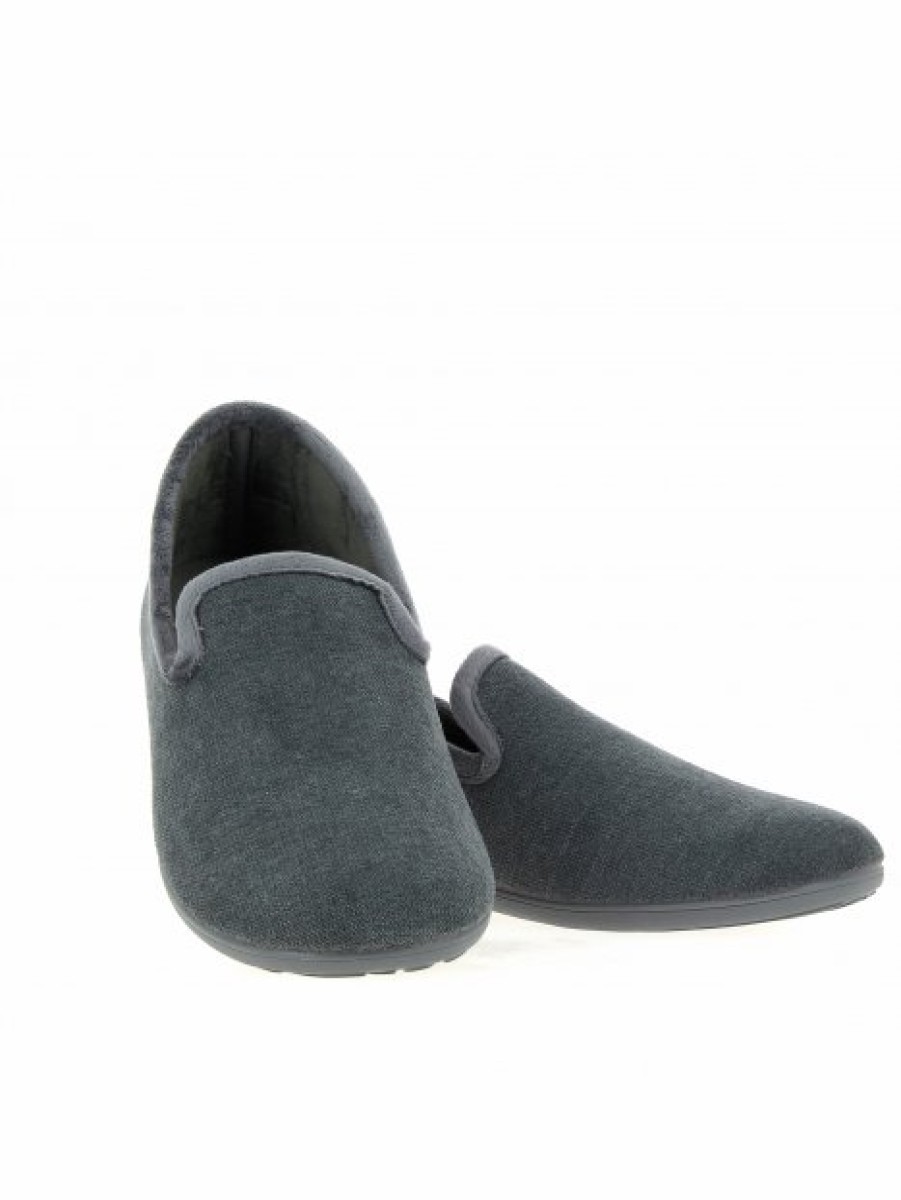 Pantoufles Maison de espadrille | Inth21-7771 Gris