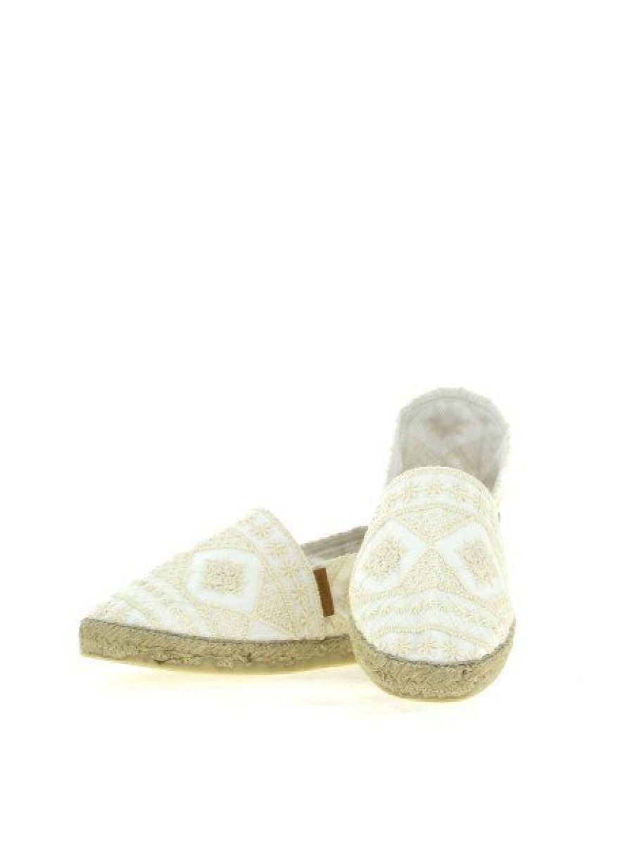 Espadrilles Maison de espadrille Femme | Inte23-324Adala Blanc