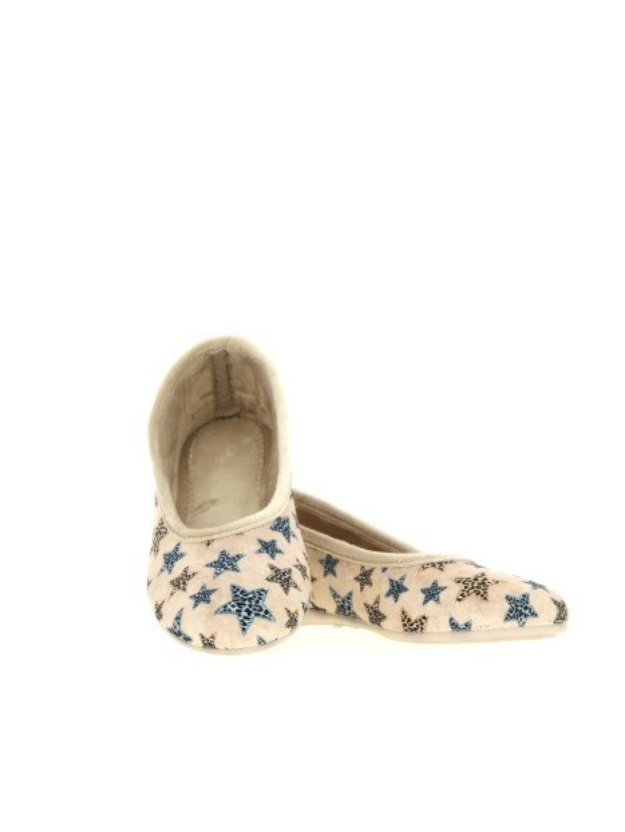 Pantoufles Maison de espadrille | Inth23-6172 Beige Ecru