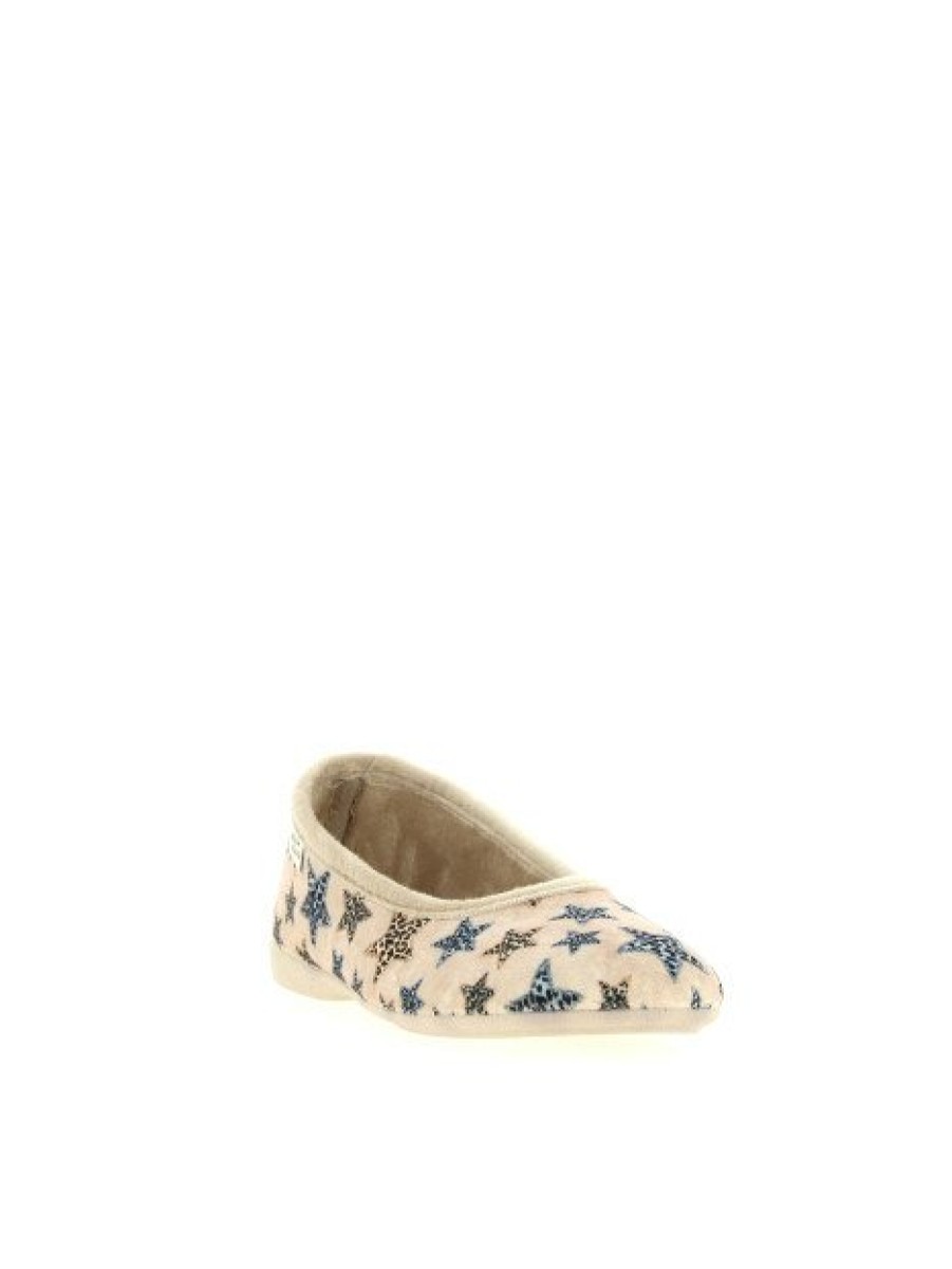 Pantoufles Maison de espadrille | Inth23-6172 Beige Ecru