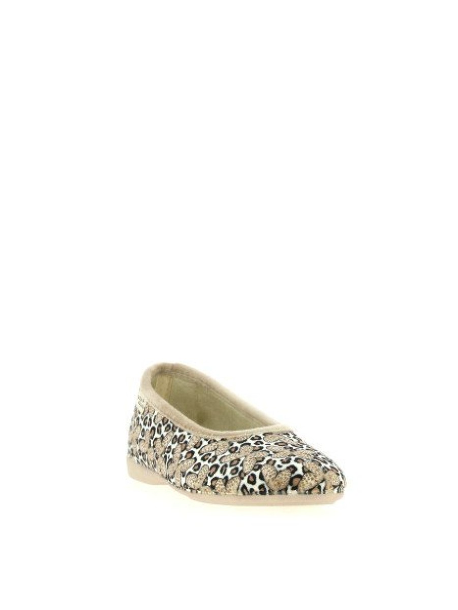 Pantoufles Maison de espadrille | Inth23-6175 Beige Ecru