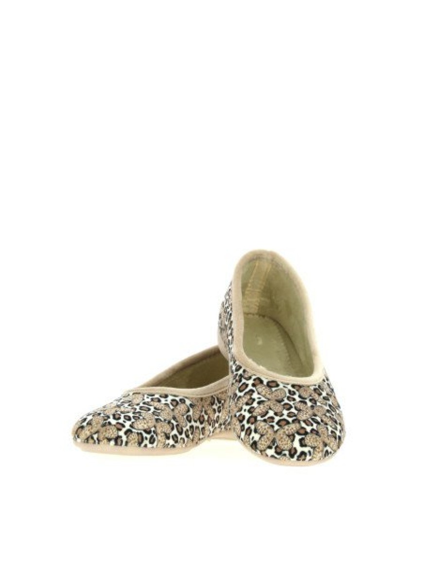 Pantoufles Maison de espadrille | Inth23-6175 Beige Ecru