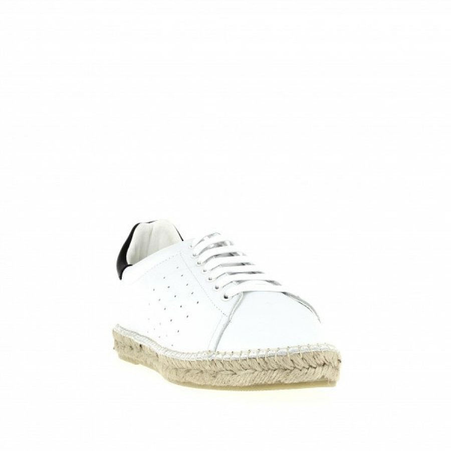 Espadrilles Maison de espadrille Homme | Inte-P1030 /Noir Blanc