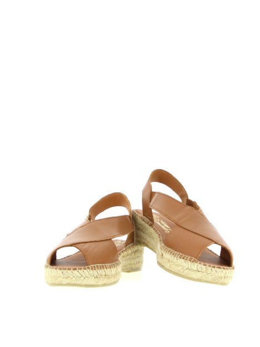 Espadrilles Maison de espadrille Femme | Inte23-717 Cuero Marron