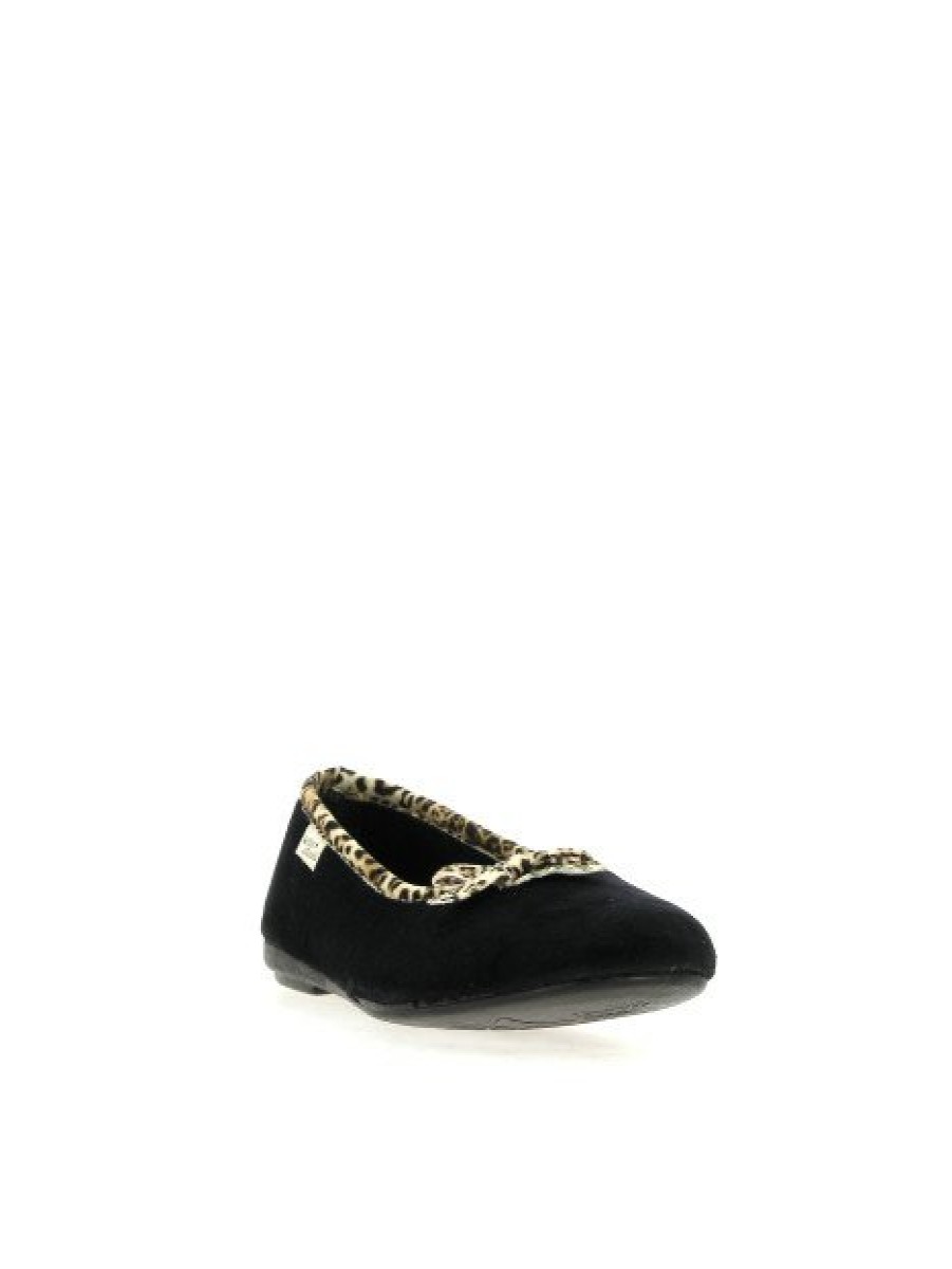 Pantoufles Maison de espadrille | Inth23-6055 Noir