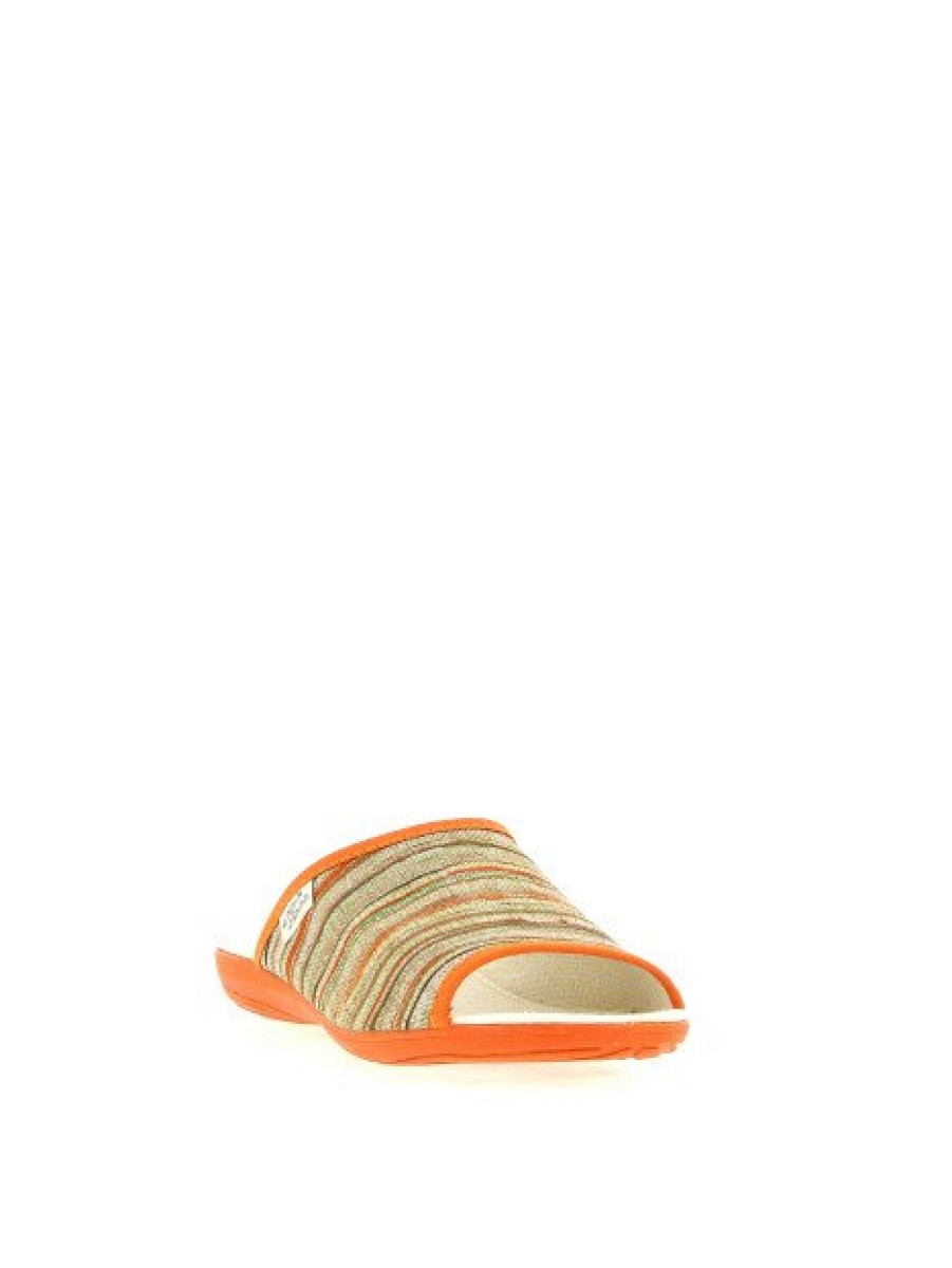 Pantoufles Maison de espadrille | Inte23-C2039 Orange