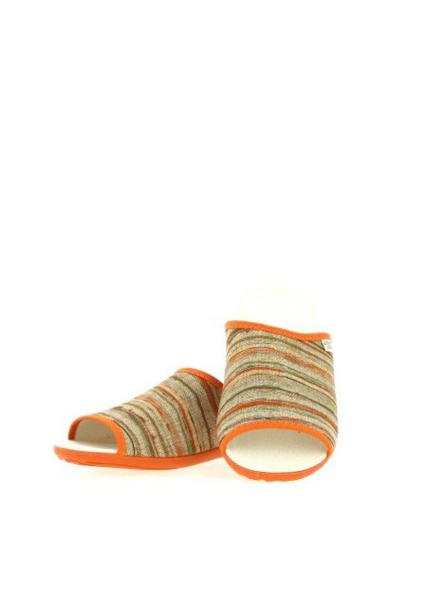 Pantoufles Maison de espadrille | Inte23-C2039 Orange