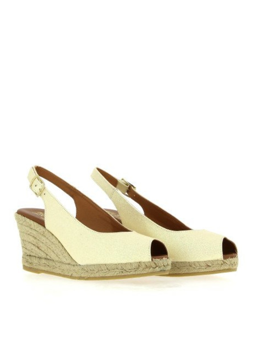 Espadrilles Maison de espadrille Femme | Inte23-850 Ecru