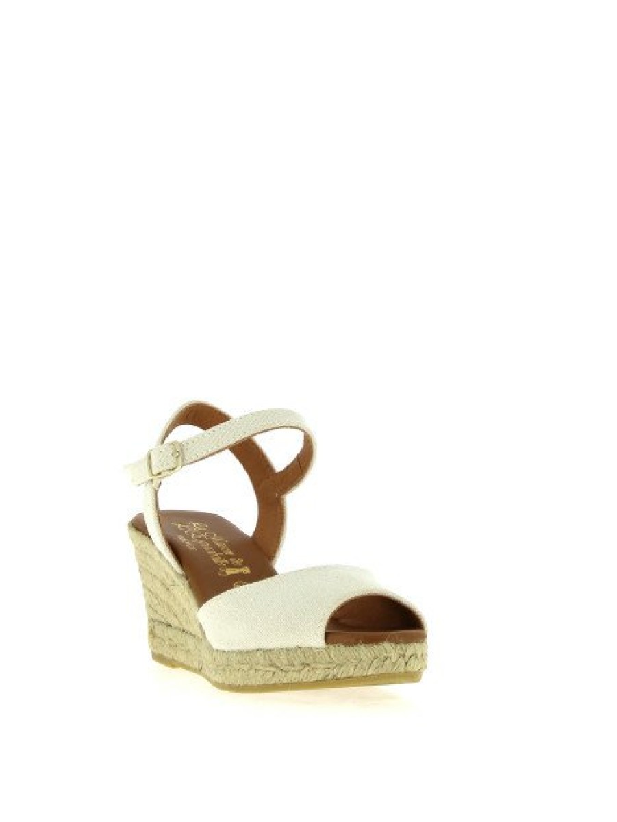 Espadrilles Maison de espadrille Femme | Inte23-814 Ecru