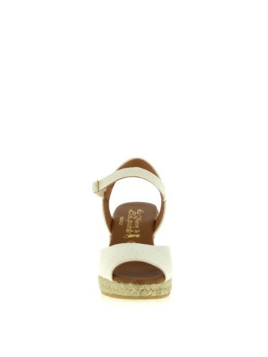 Espadrilles Maison de espadrille Femme | Inte23-814 Ecru