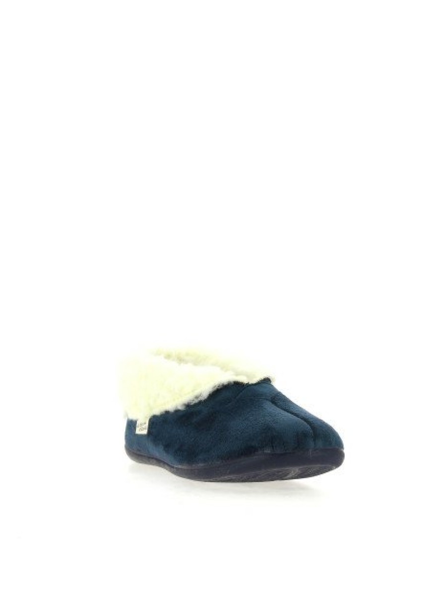 Pantoufles Maison de espadrille | Inth23-6033 Marine Bleu