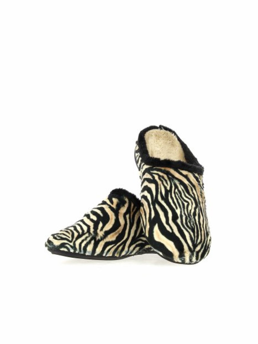 Pantoufles Maison de espadrille | Inth22-6201 Zebre